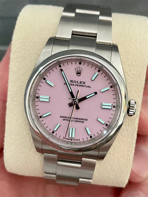 rolex oyster perpetual pink 36